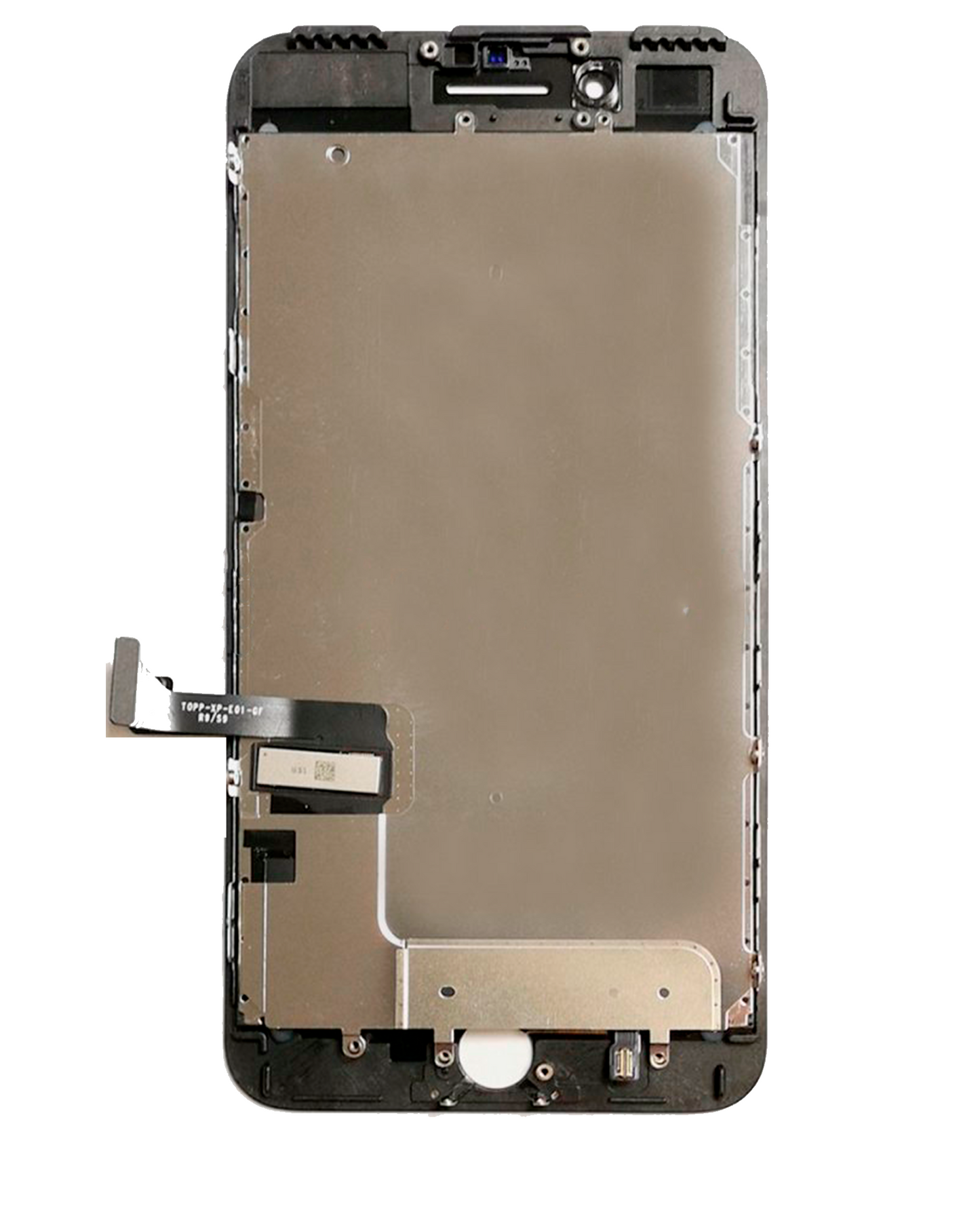 LCD Assembly With Steel Plate For iPhone 7 Plus (Aftermarket Pro: XO7 Incell) (Black)