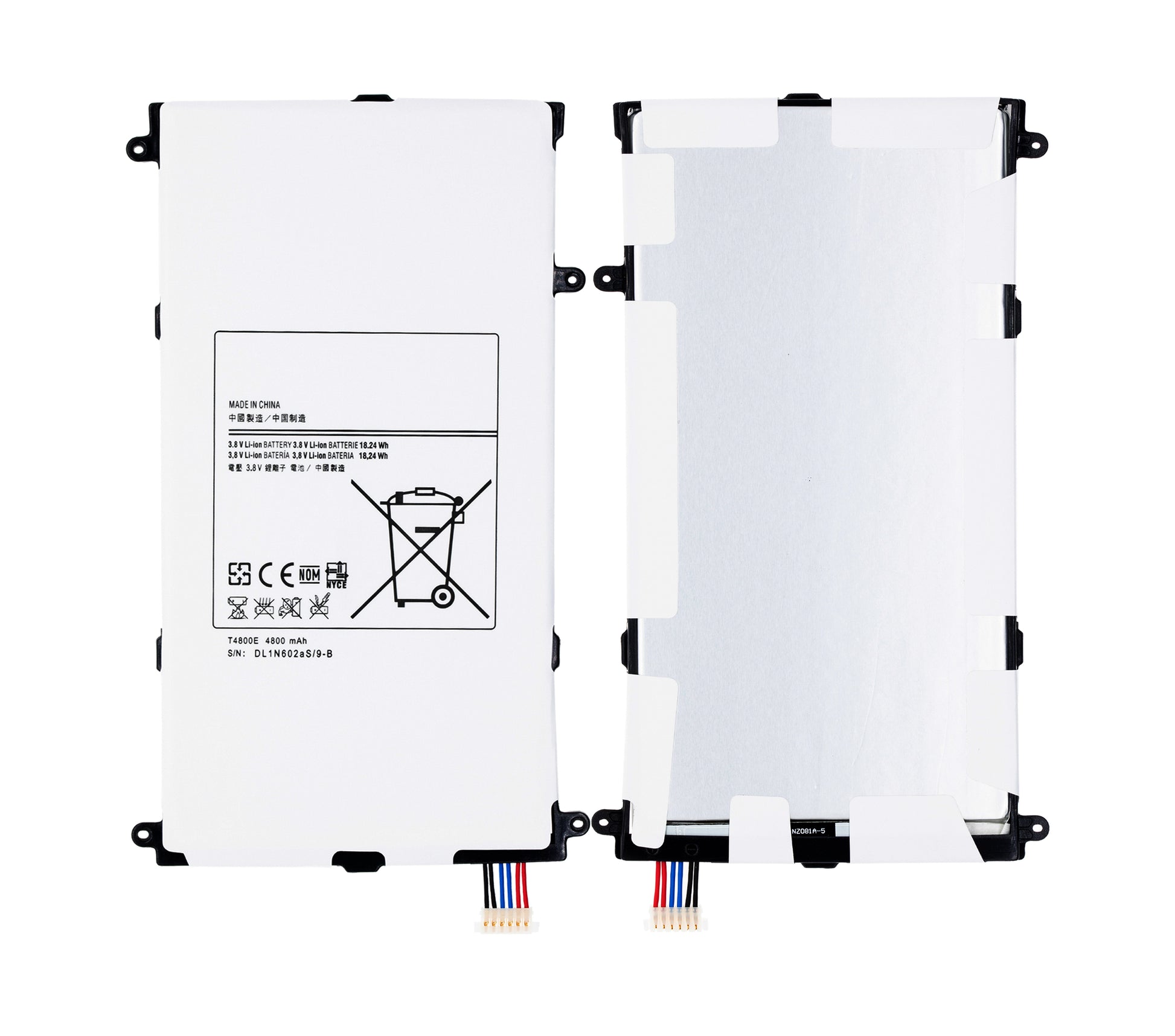 Replacement Battery For Samsung Galaxy Tab Pro 8.4" (T4800) (T320 / T321 / T325) Samsung Galaxy Tab replacement part image 2