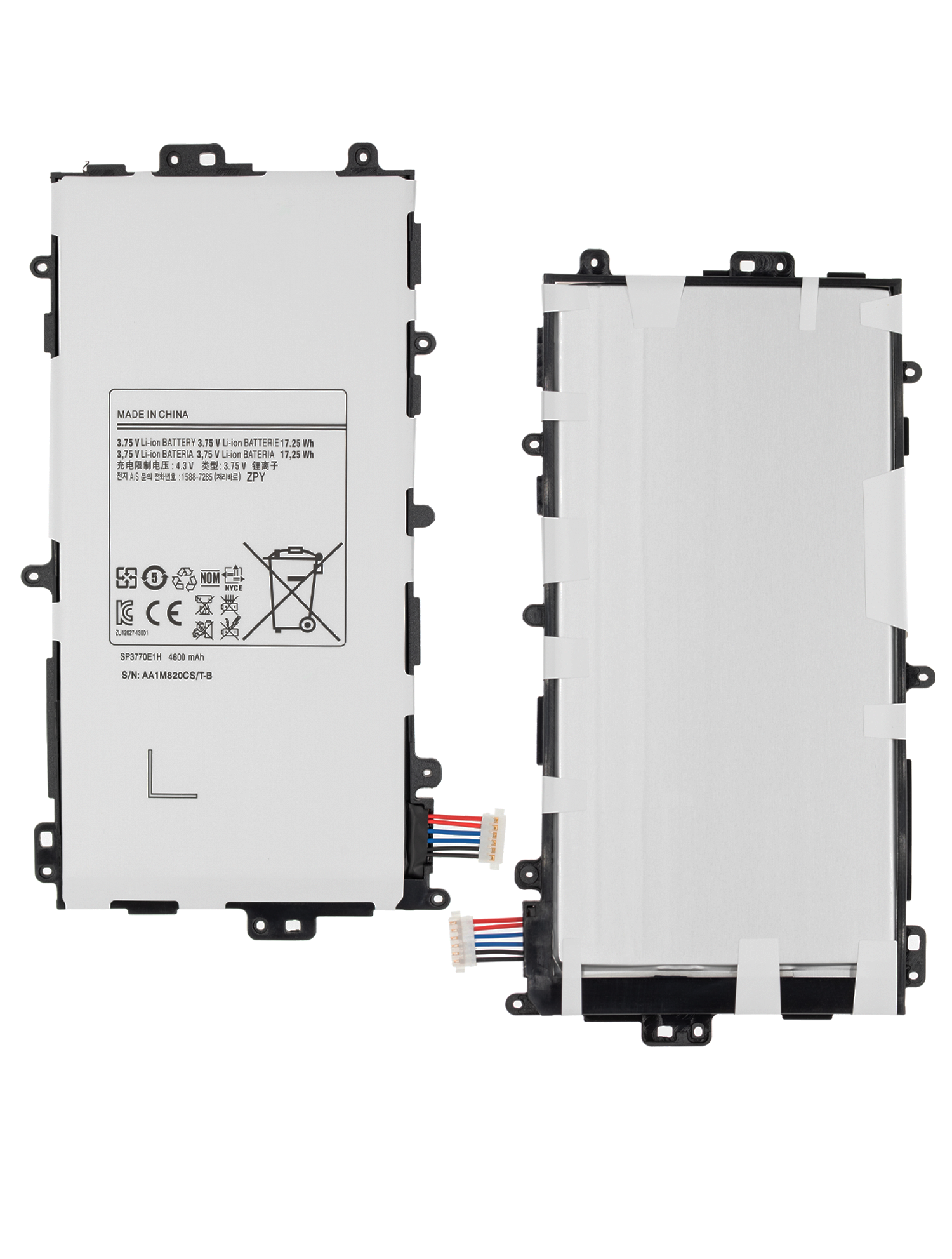 Replacement Battery For Samsung Galaxy Tab Note 8.0" (SP3770E1H) Samsung Galaxy Tab replacement part image 3