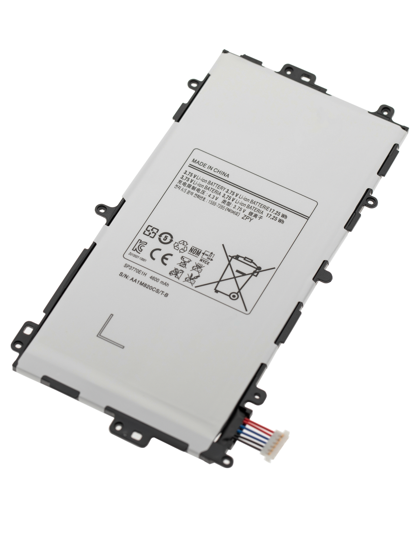 Replacement Battery For Samsung Galaxy Tab Note 8.0" (SP3770E1H) Samsung Galaxy Tab replacement part image 5