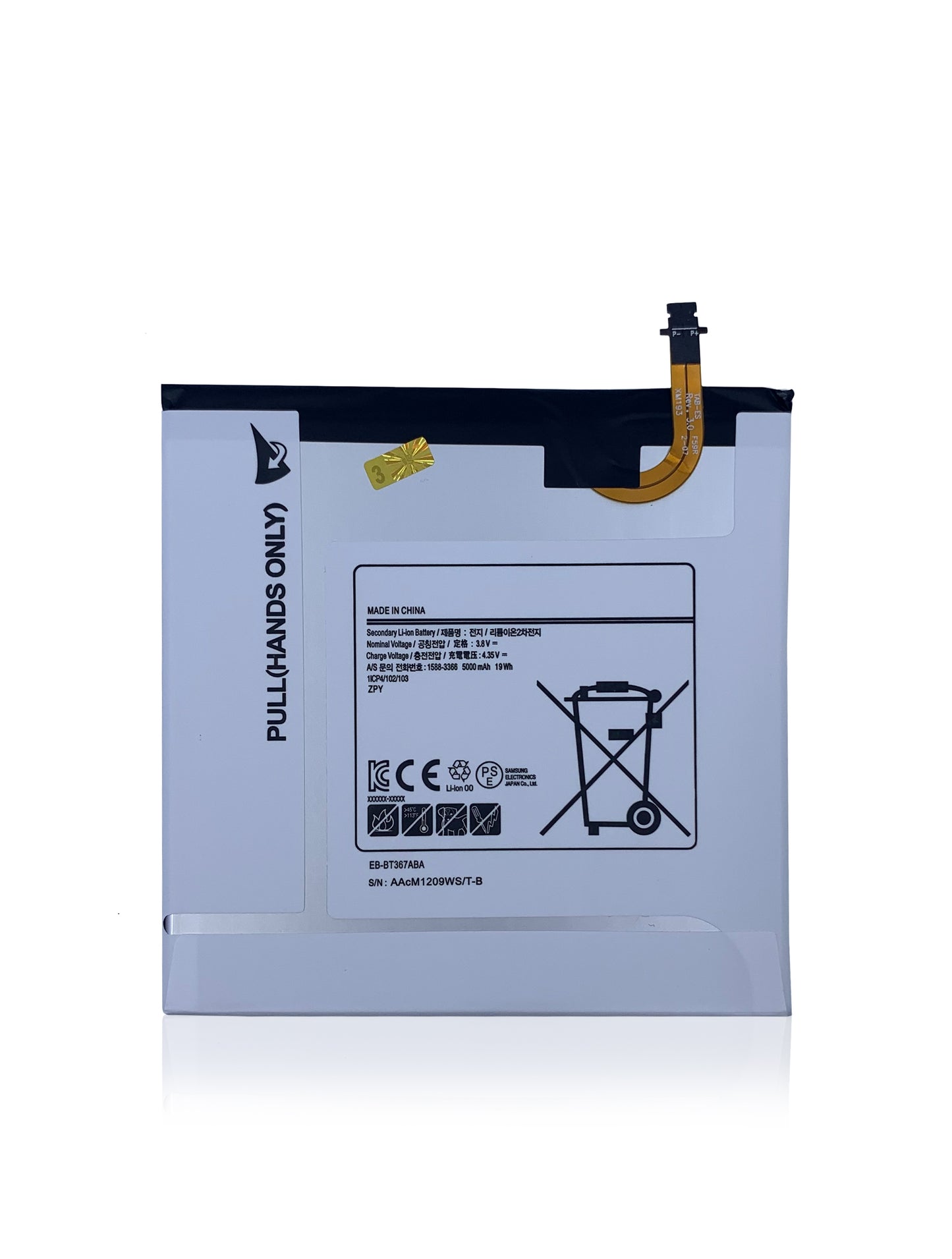 Replacement Battery For Samsung Galaxy Tab E 8.0" (T377) (2016) / Tab A 8.0" (2017) (T380 / T385) (EB-BT367ABA) - Samsung Galaxy Tab A 8.0" (2017) Replacement Parts; Samsung Galaxy Tab A 8.0" (2018) Replacement Parts - SKU 107082015619 - product image 7