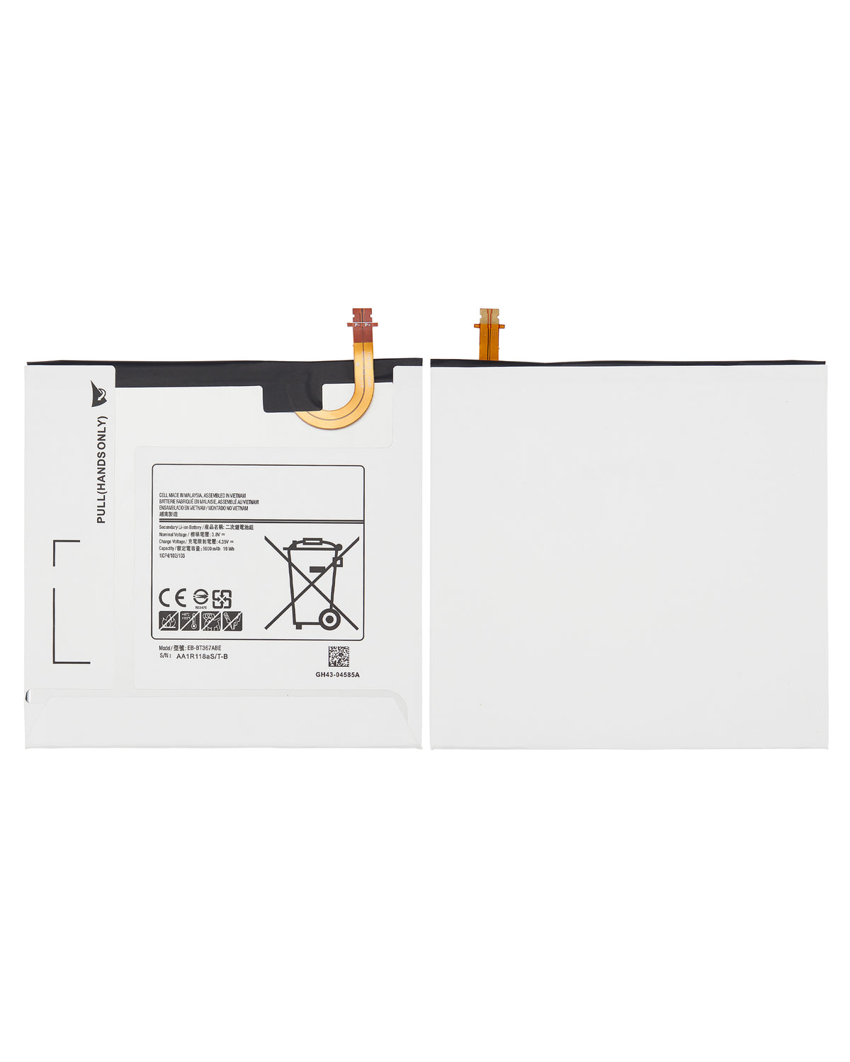Replacement Battery For Samsung Galaxy Tab A 8.0" (2018) (T387) - Samsung Galaxy Tab A 8.0" (2018) Replacement Parts - SKU 107082015657 - product image 2