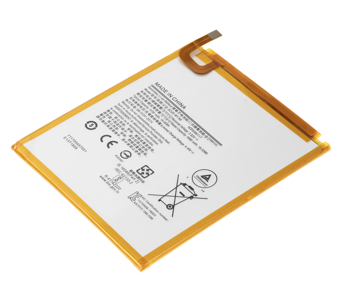 Replacement Battery For Samsung Galaxy Tab A 8.0" (T290 / T295) (2019) (SCUD-WT-N8) - Samsung Galaxy Tab A 8.0" (2019) Replacement Parts - SKU 107082015736 - product image 4