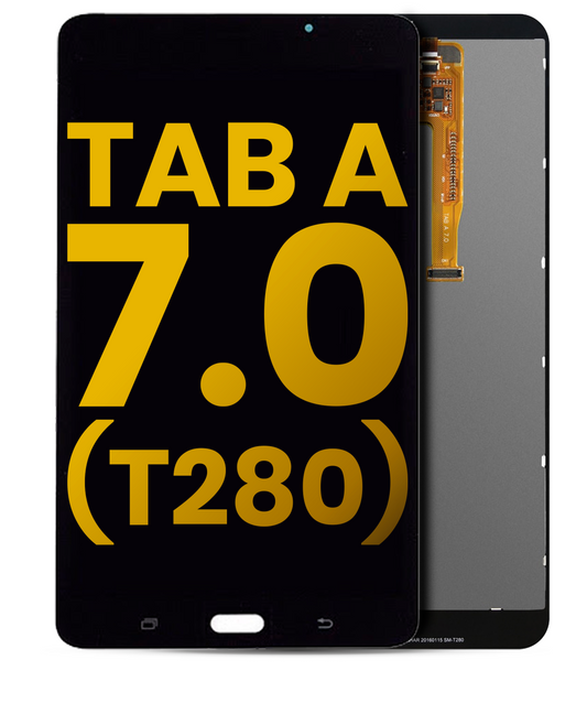 LCD Assembly Without Frame For Samsung Galaxy Tab A 7.0" 2016 (T280) (WiFi Version) (Refurbished) (Black) - Samsung Galaxy Tab A 7.0" (2016) Replacement Parts - SKU 107082015801 - product image 1