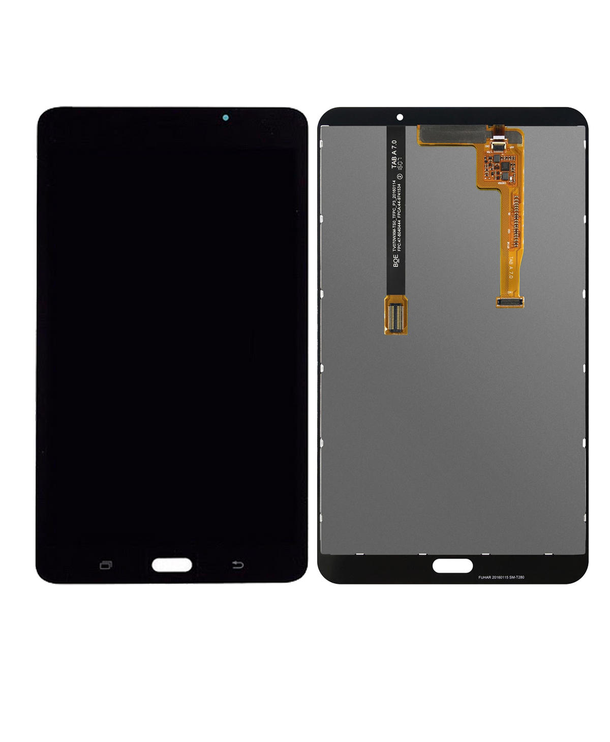 LCD Assembly Without Frame For Samsung Galaxy Tab A 7.0" 2016 (T280) (WiFi Version) (Refurbished) (Black) - Samsung Galaxy Tab A 7.0" (2016) Replacement Parts - SKU 107082015801 - product image 7
