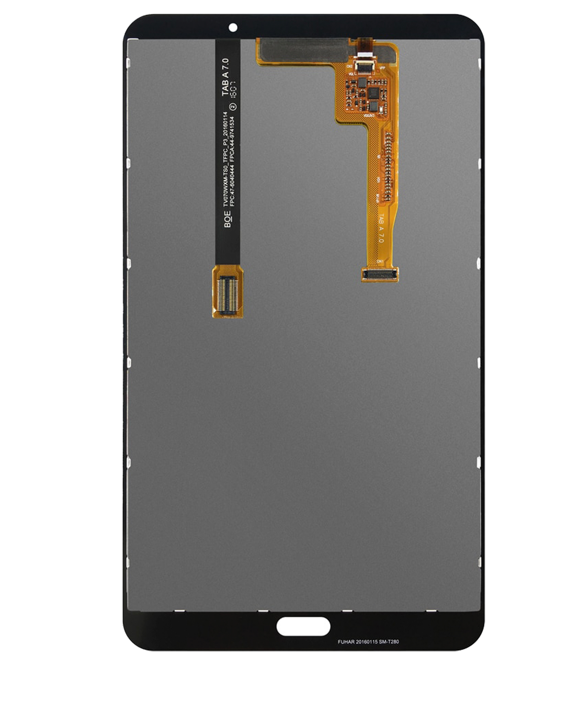 LCD Assembly Without Frame For Samsung Galaxy Tab A 7.0" 2016 (T280) (WiFi Version) (Refurbished) (White) - Samsung Galaxy Tab A 7.0" (2016) Replacement Parts - SKU 107082015802 - product image 7