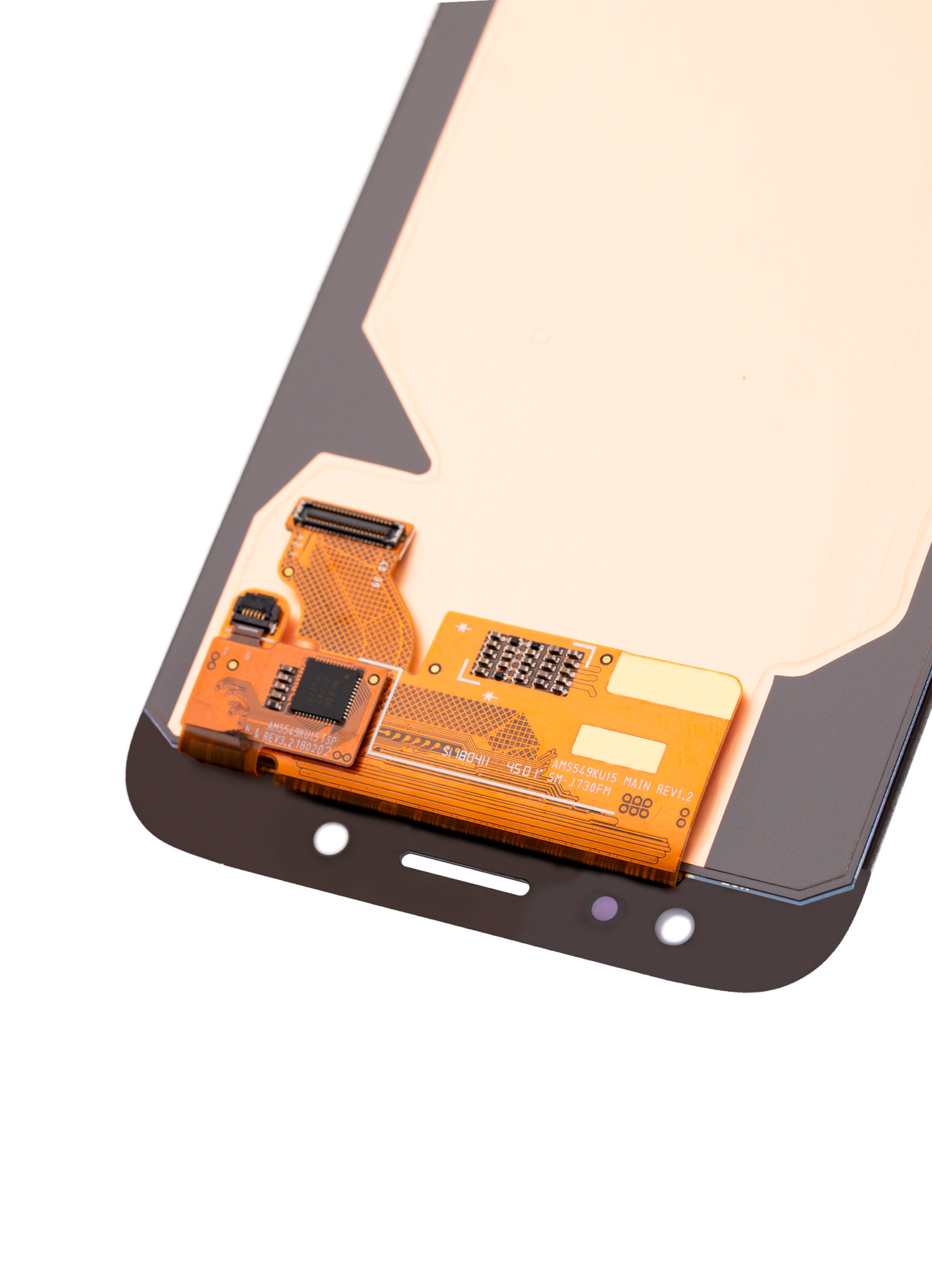 OLED Assembly Without Frame For Samsung Galaxy J7 / J7 Pro (J730 / 2017) (Aftermarket Plus) (Blue / Gray) Samsung replacement part SKU 107082016151 - product image 11