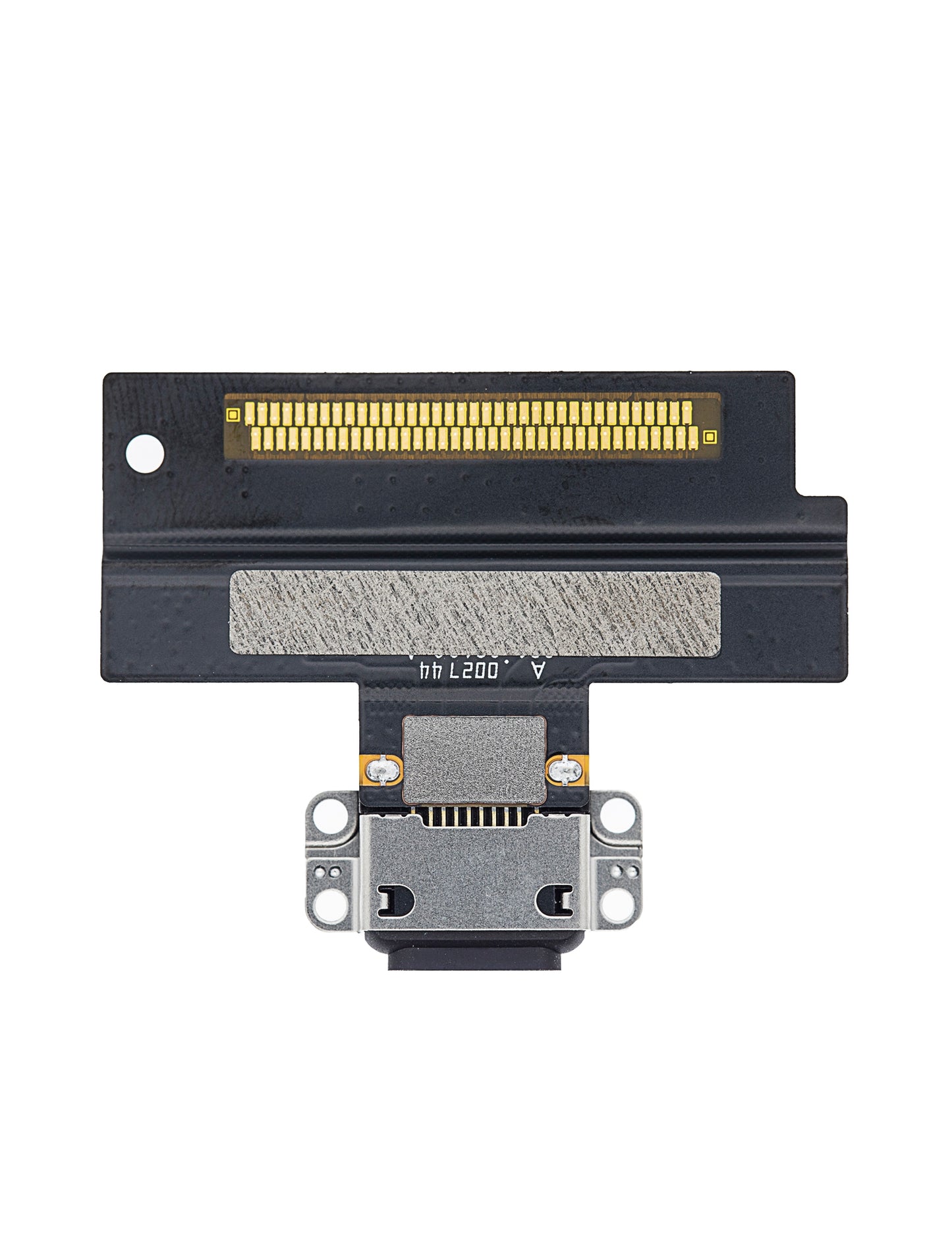 Charging Port Flex Cable For iPad Air 3 (Soldering Required) (Premium) (Black)