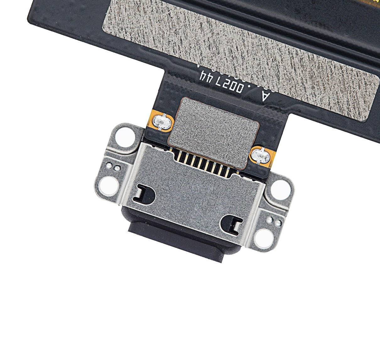 Charging Port Flex Cable For iPad Air 3 (Soldering Required) (Premium) (Black)