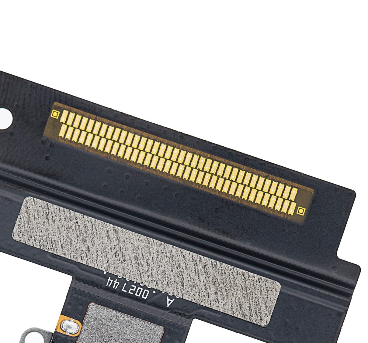 Charging Port Flex Cable For iPad Air 3 (Soldering Required) (Premium) (Black)