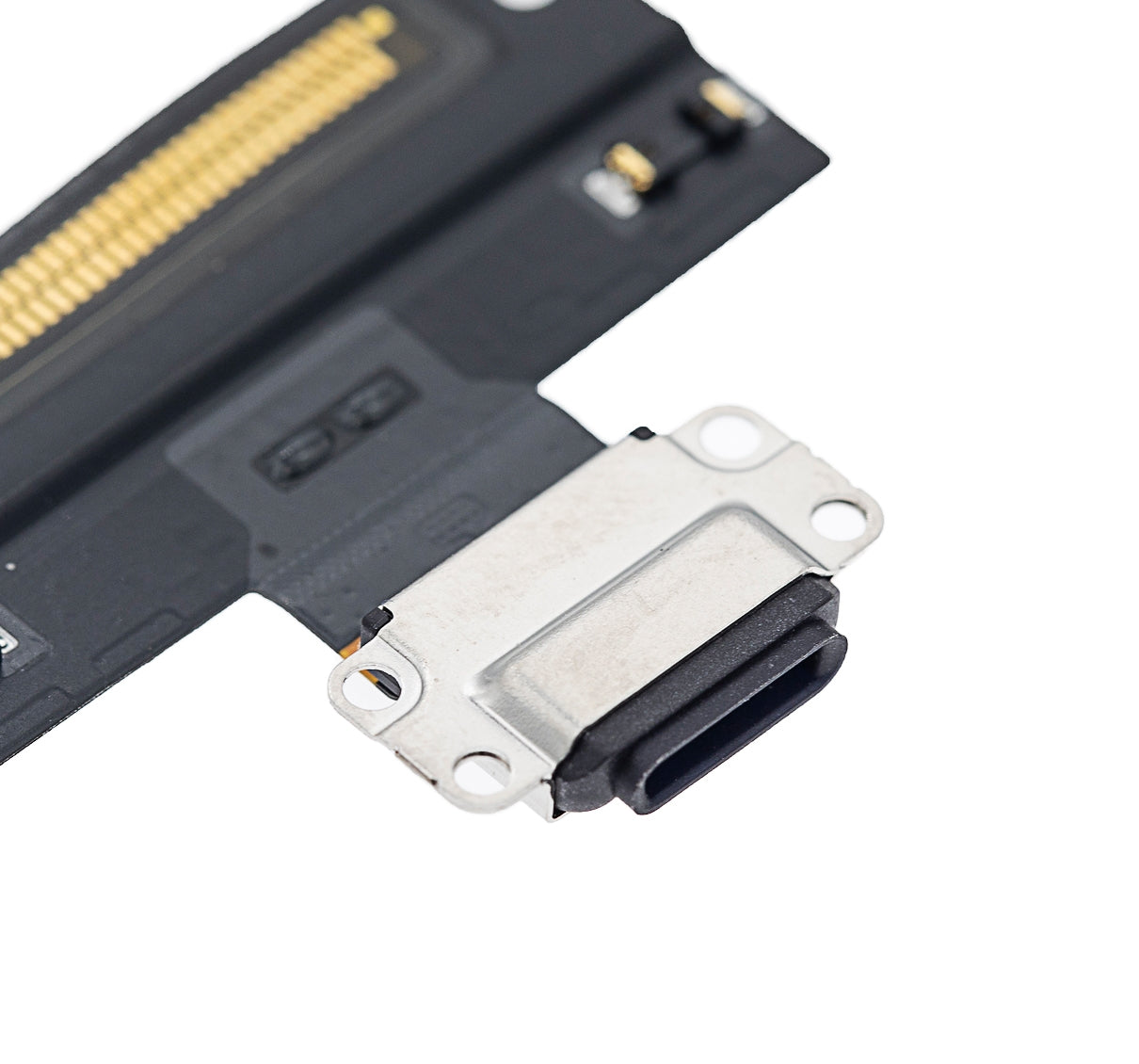 Charging Port Flex Cable For iPad Air 3 (Soldering Required) (Premium) (Black)