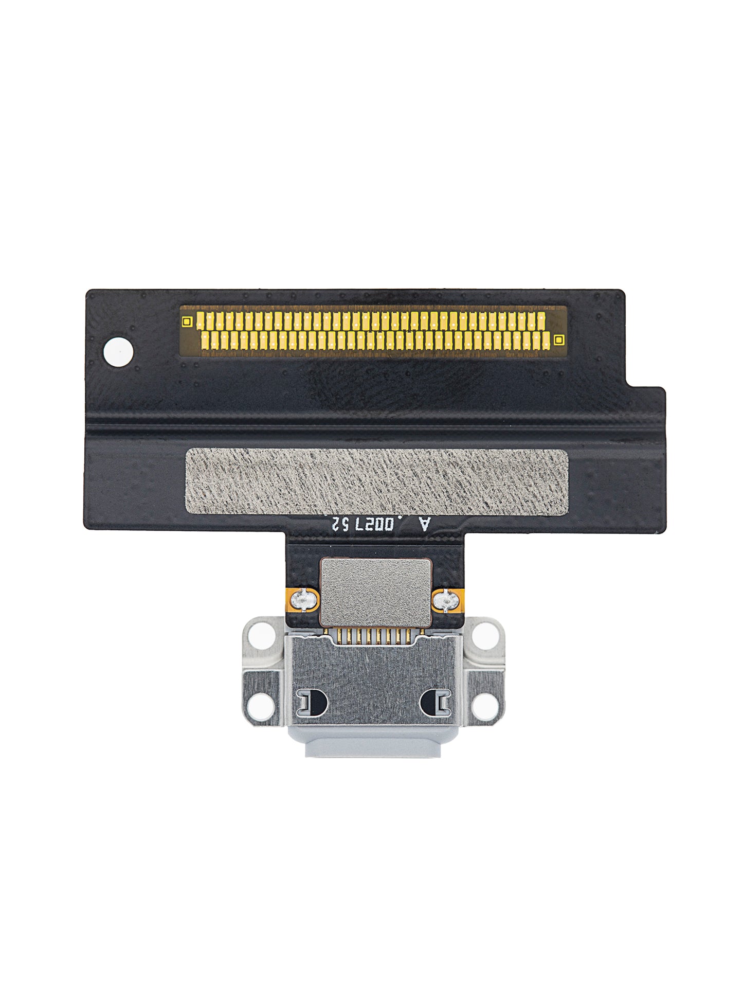 Charging Port Flex Cable For iPad Air 3 (Soldering Required) (White) (Premium) (White)