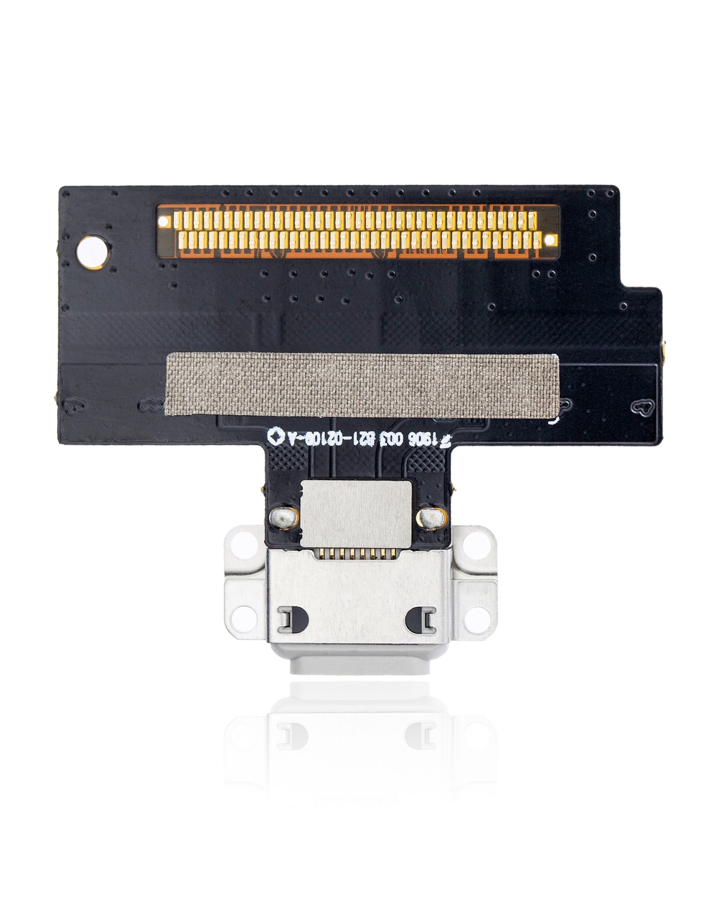 Charging Port Flex Cable For iPad Air 3 (Soldering Required) (Aftermarket Plus) (White)
