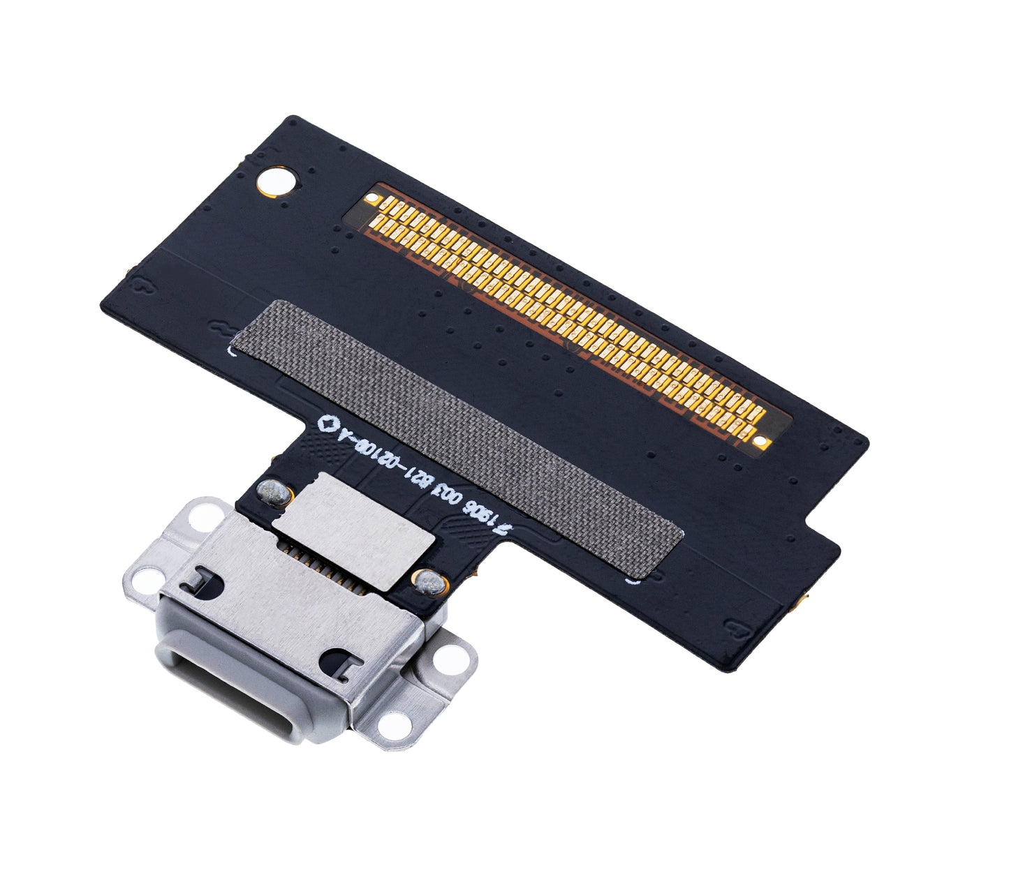 Charging Port Flex Cable For iPad Air 3 (Soldering Required) (Aftermarket Plus) (White)