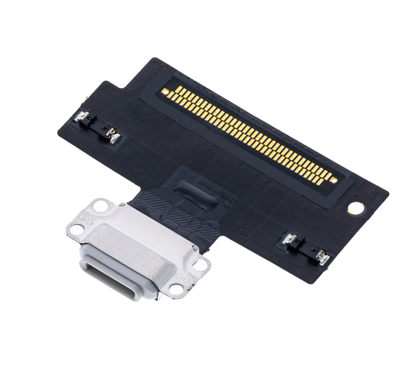 Charging Port Flex Cable For iPad Air 3 (Soldering Required) (Aftermarket Plus) (White)