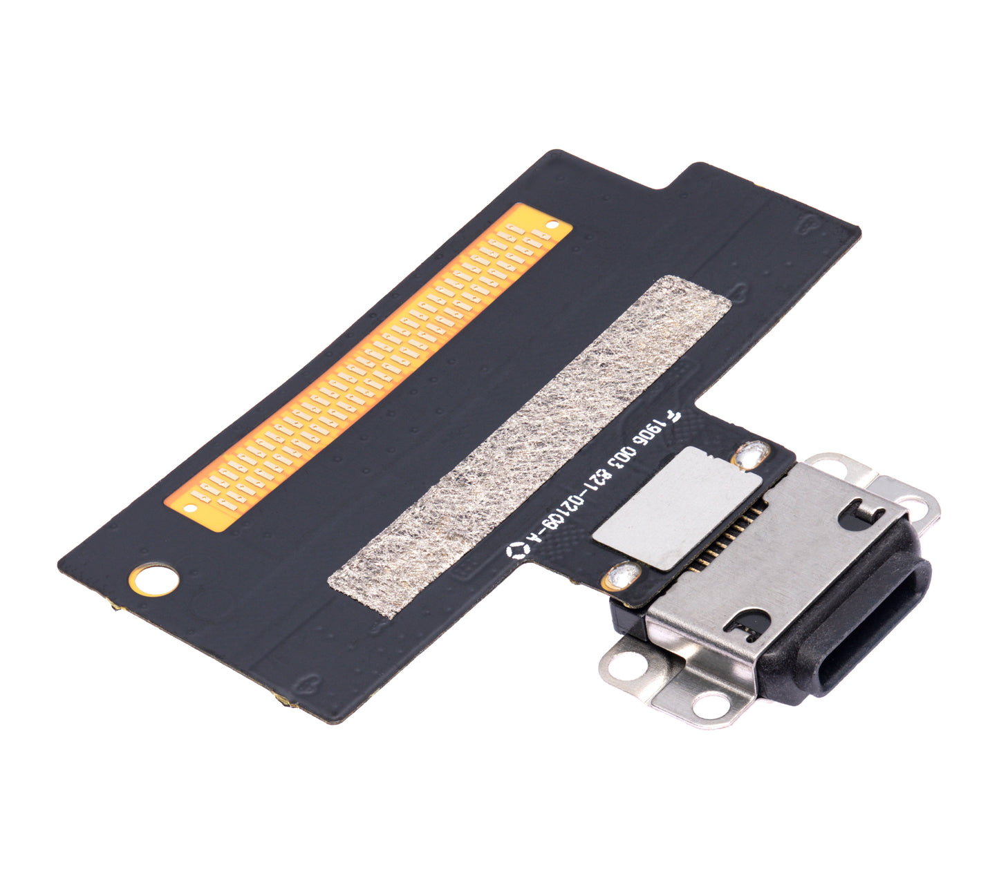 Charging Port Flex Cable For iPad Air 3 (Soldering Required) (Aftermarket Plus) (Black)