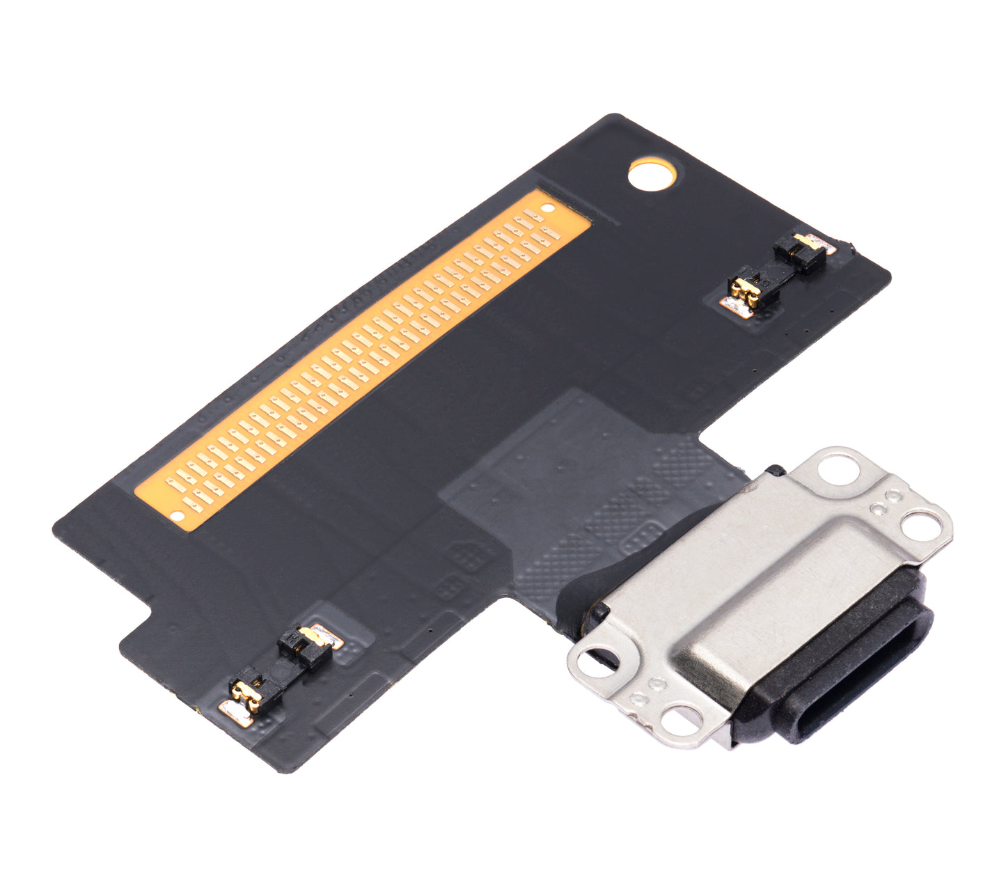Charging Port Flex Cable For iPad Air 3 (Soldering Required) (Aftermarket Plus) (Black)