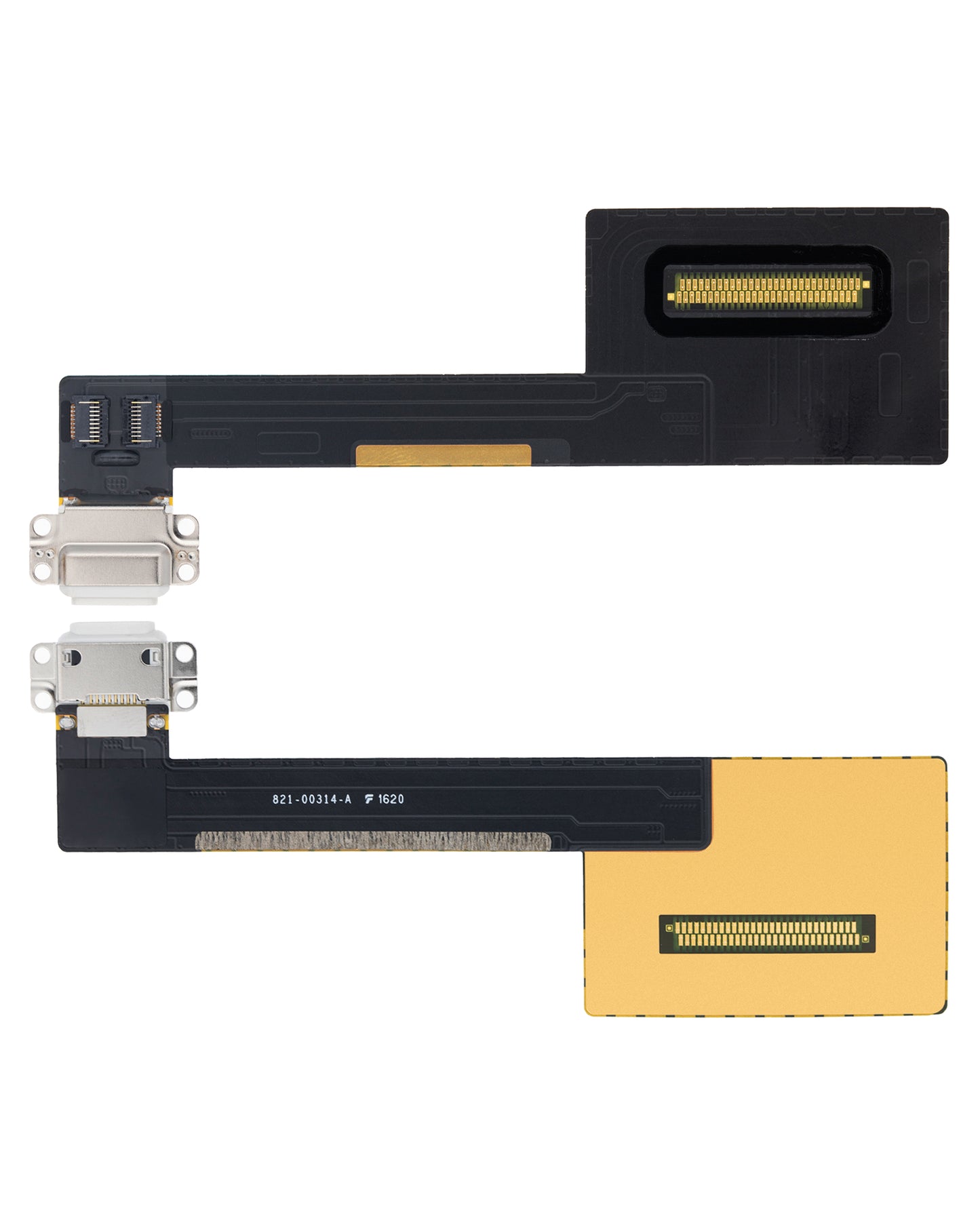Charging Port Flex Cable For iPad Pro 9.7" (Premium) (Silver)