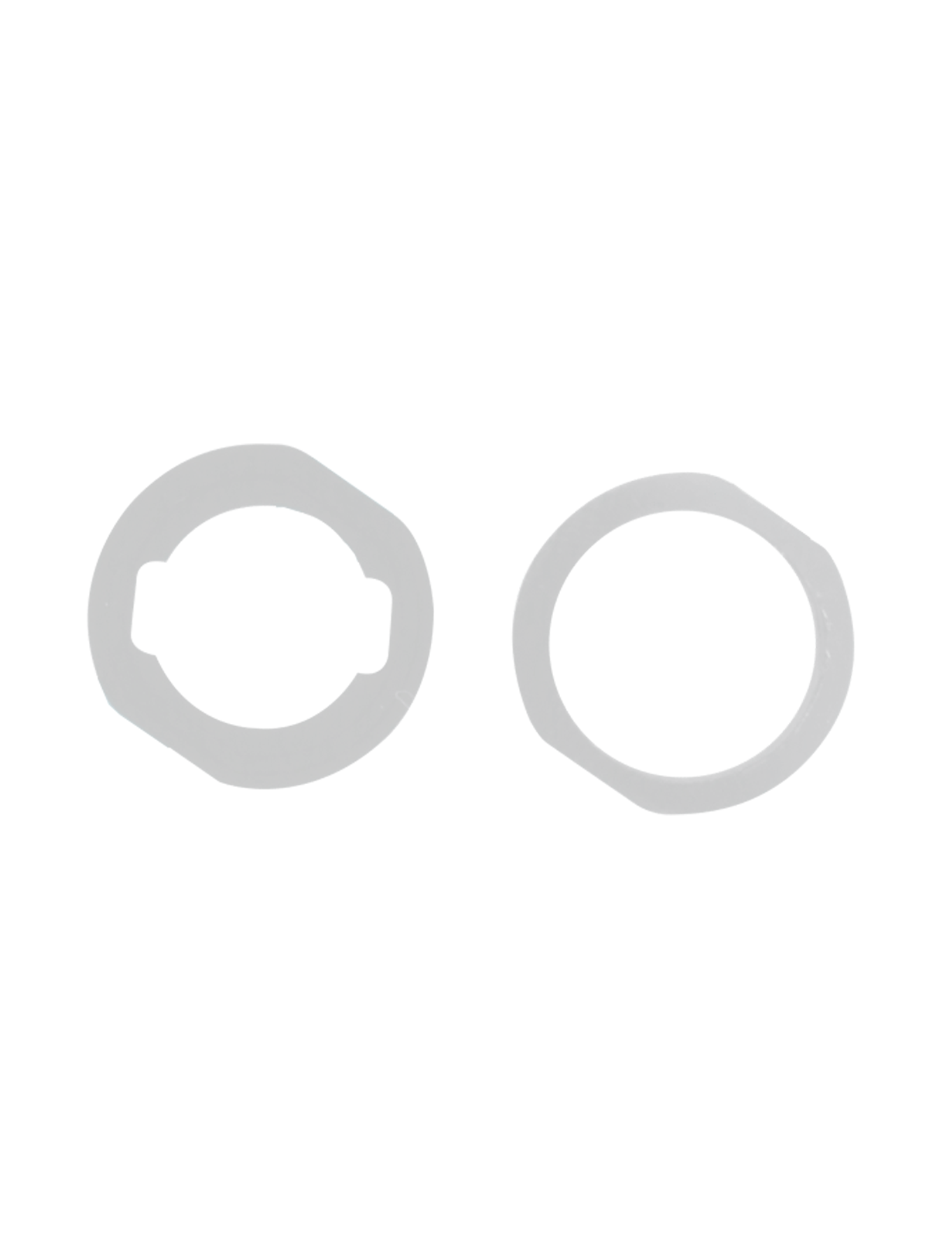 Home Button Gasket For iPad Mini 3 / Air 2 / Pro 9.7" (White) (10 Pack)