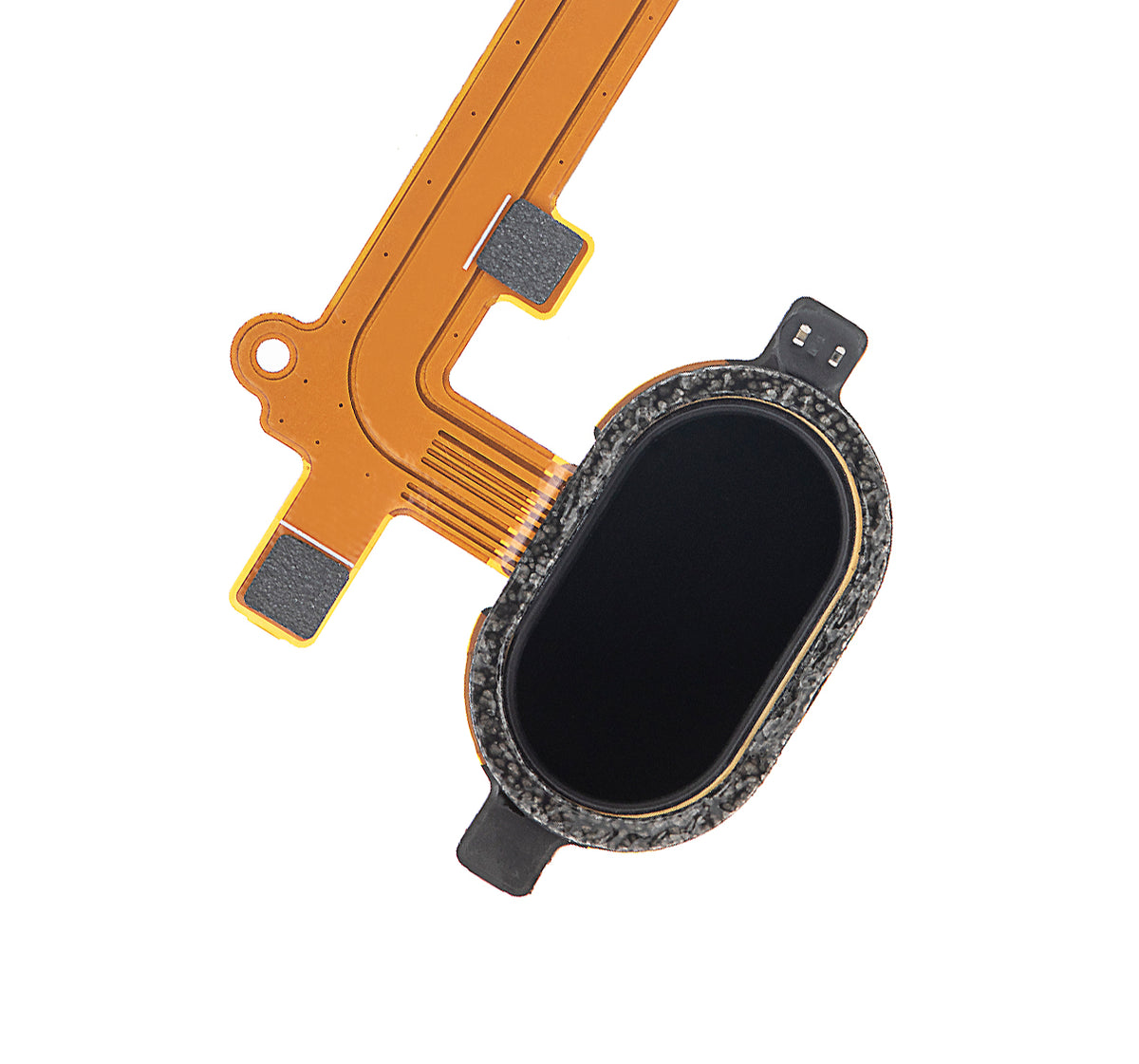 Home Button With Flex Cable For Motorola Moto Z2 Play (XT1710 / 2017) (Black) - Motorola replacement part, alternate repair part view, SKU 107082016543