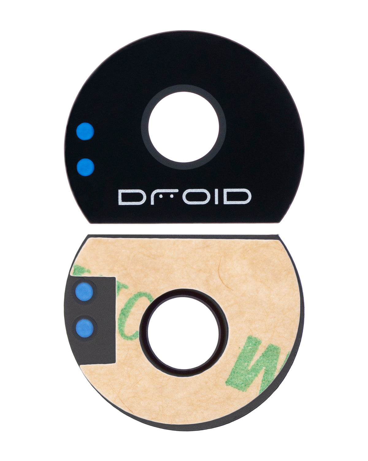Back Camera Lens (Glass Only) With Adhesive For Motorola Moto Z Force Droid (XT1650-02 / 2016) - Motorola replacement part, alternate repair part view, SKU 107082016544