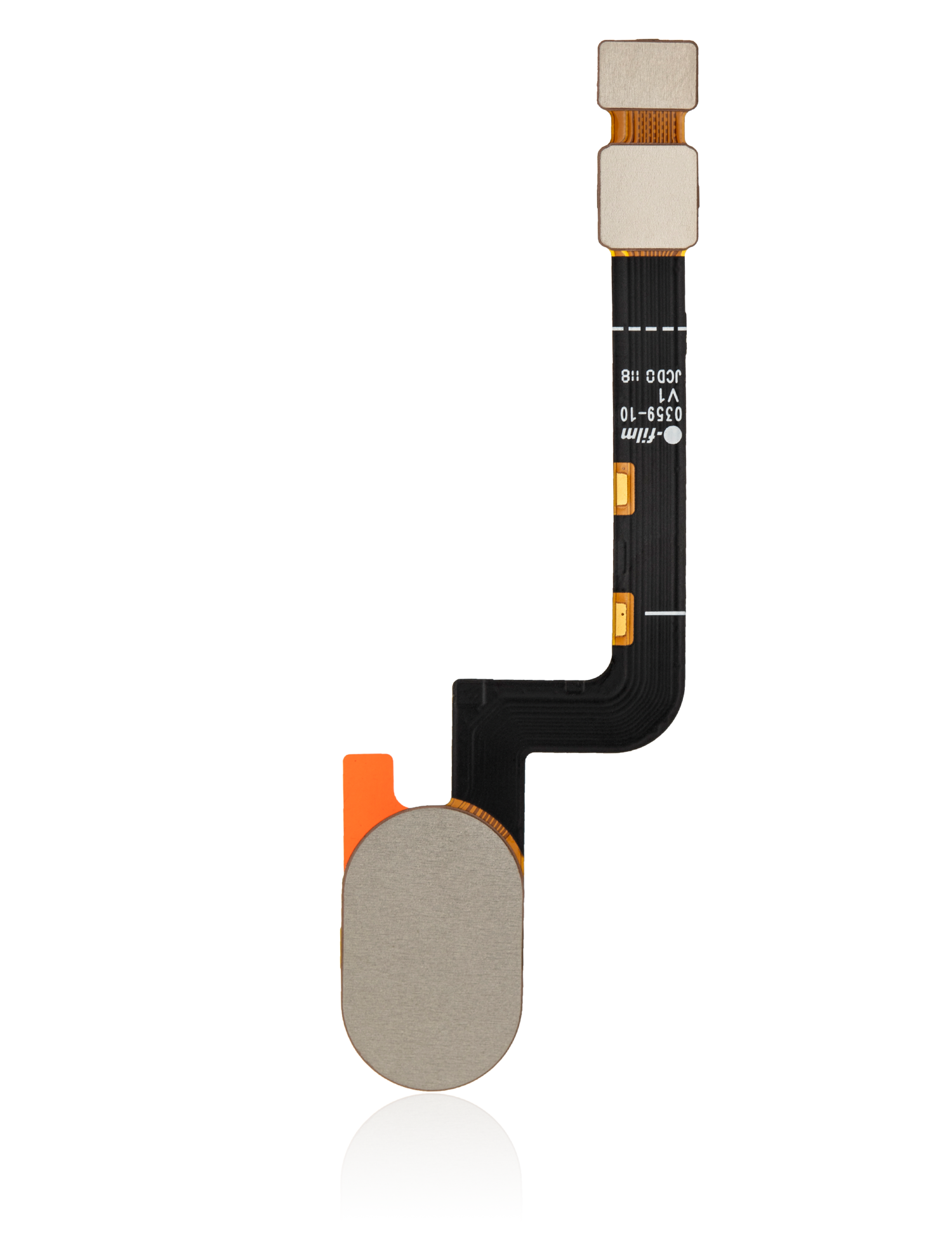 Home Button With Fingerprint Sensor Flex Cable For Motorola Moto G5S (XT1797 / 2017) (White) | compatible mobile phone replacement part | SKU 107082016552 | product image 2