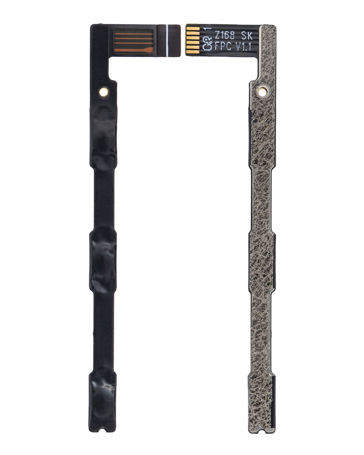 Power / Volume Button Flex Cable for Moto E4 (XT1763 / 2017) - Motorola flex cable replacement part, SKU 107082016568, repair component view 2