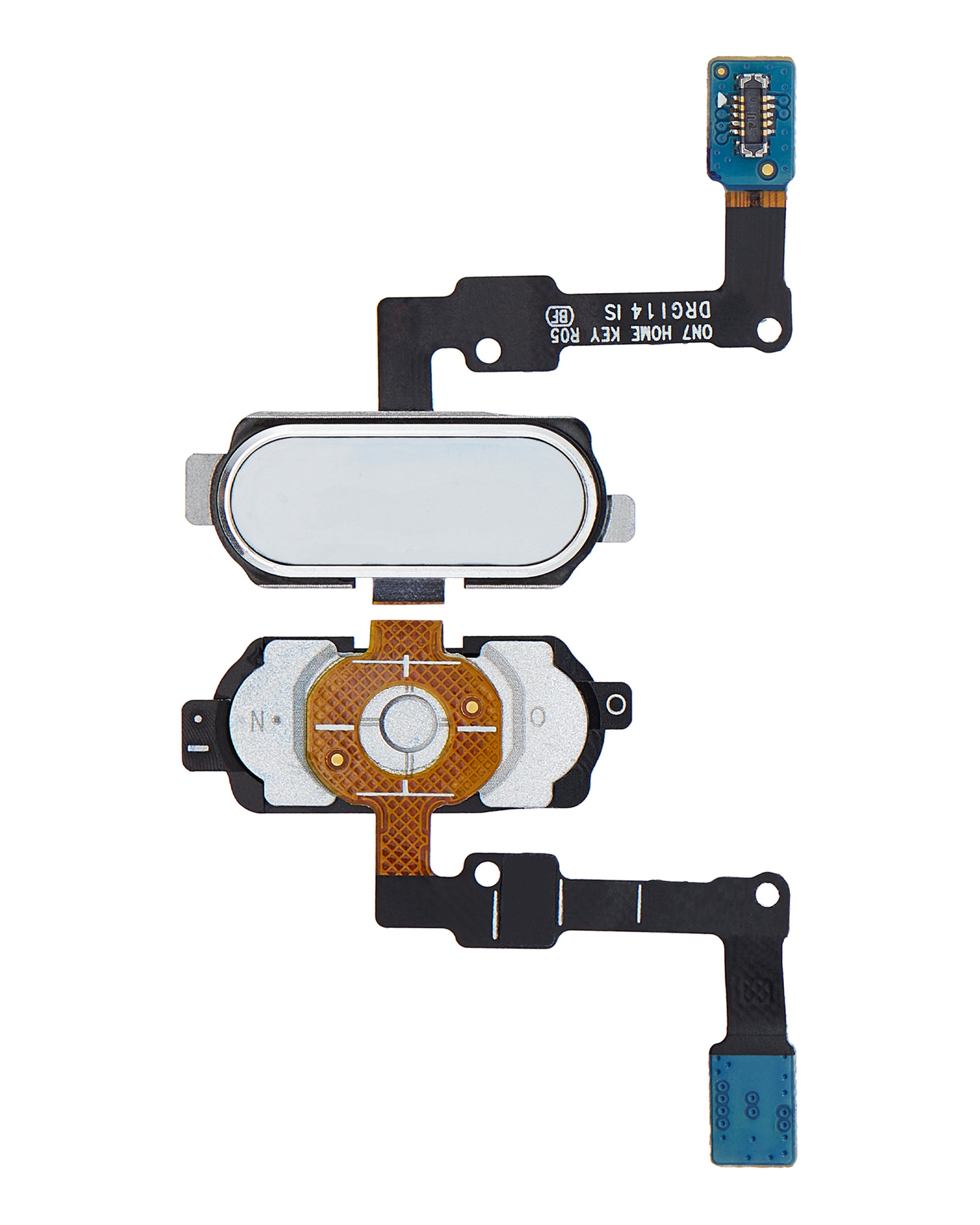 Home Button Flex Cable For Samsung Galaxy J7 Prime (G610 / 2016) (White) Samsung Galaxy replacement part SKU 107082016611 product image 2