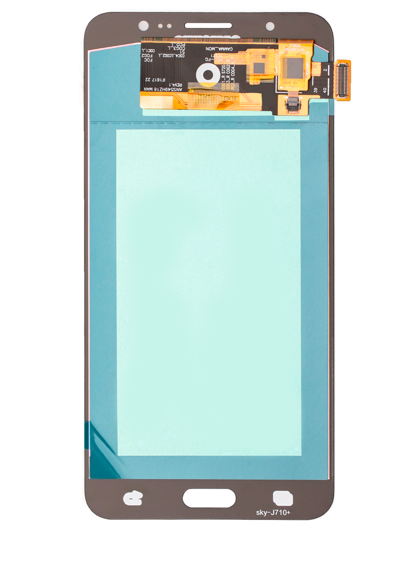 LCD Assembly Without Frame For Samsung Galaxy J7 (J710 / 2016) (Black) (Service Pack) replacement part SKU 107082016700 product image 3