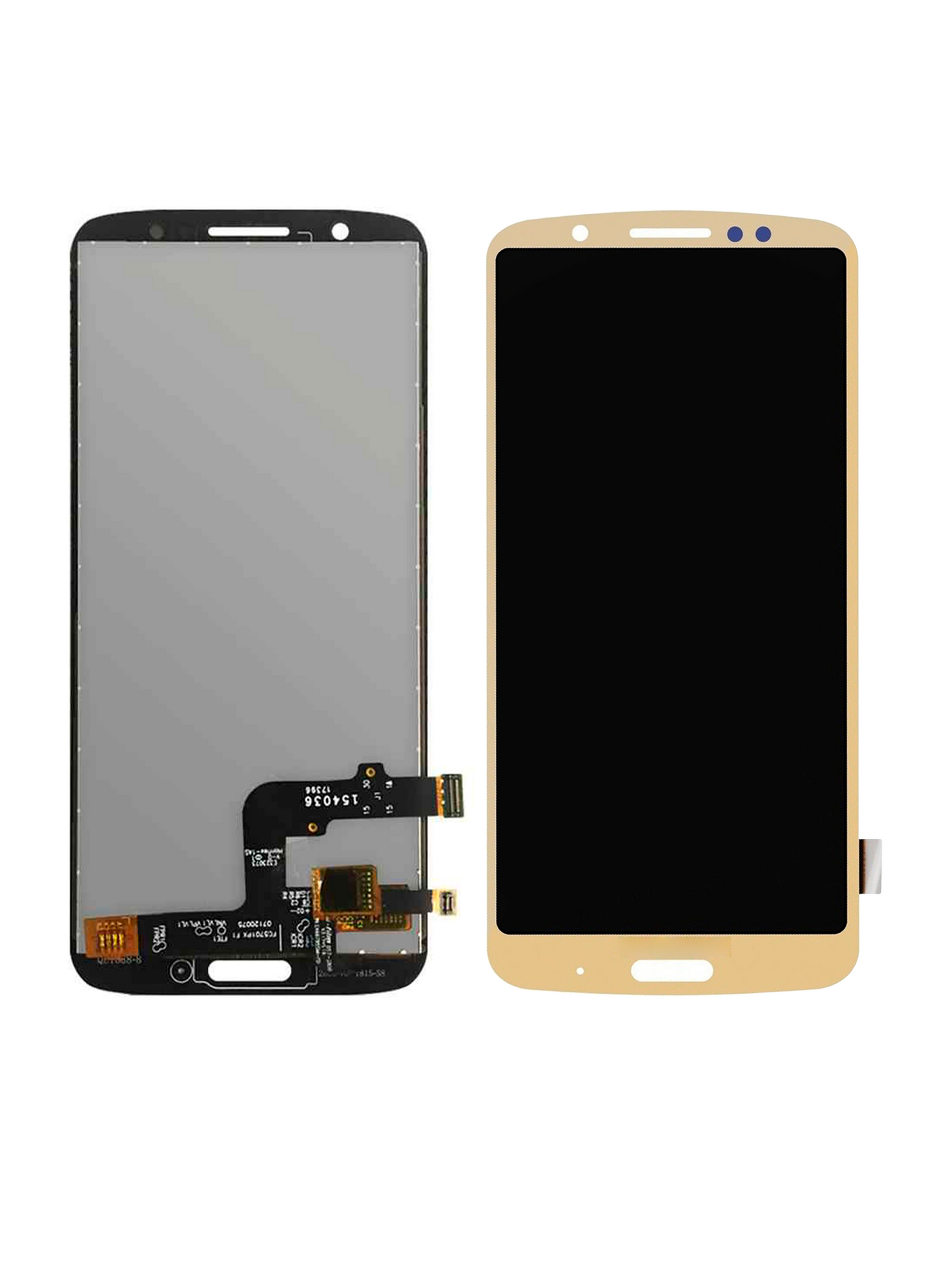 LCD Assembly Without Frame For Motorola Moto G6 5.7" (XT1925 / 2018) (151MM) (Refurbished) (Gold) | compatible mobile phone replacement part | SKU 107082016802 | product image 4