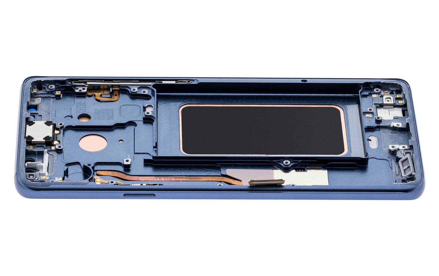 OLED Assembly With Frame For Samsung Galaxy S9 Plus (Aftermarket Plus) (Coral Blue)