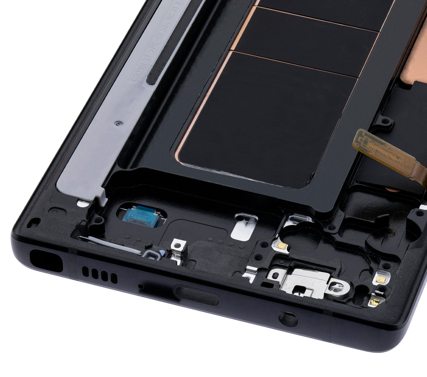 OLED Assembly With Frame For Samsung Galaxy Note 9 (Blemish: Grade B) (Midnight Black)