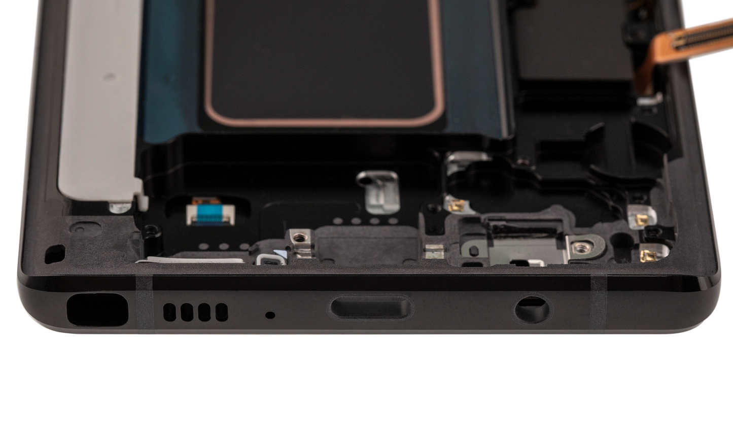 OLED Assembly With Frame For Samsung Galaxy Note 9 (Aftermarket Plus) (Midnight Black)