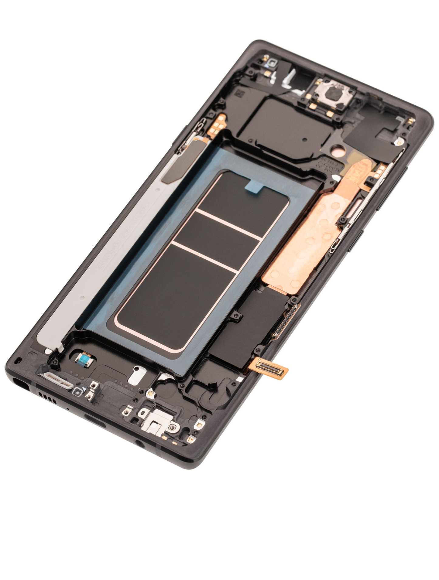 OLED Assembly With Frame For Samsung Galaxy Note 9 (Aftermarket Plus) (Midnight Black)