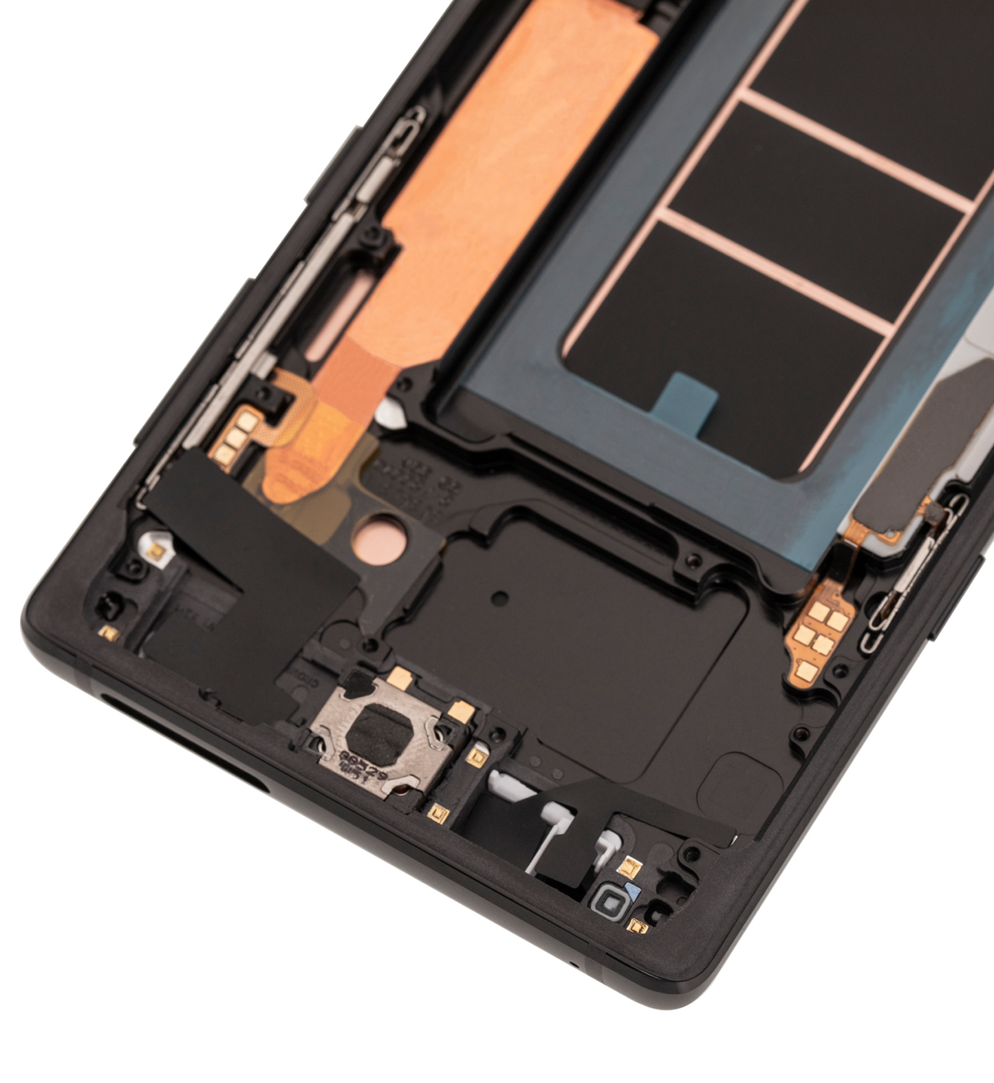 OLED Assembly With Frame For Samsung Galaxy Note 9 (Aftermarket Plus) (Midnight Black)