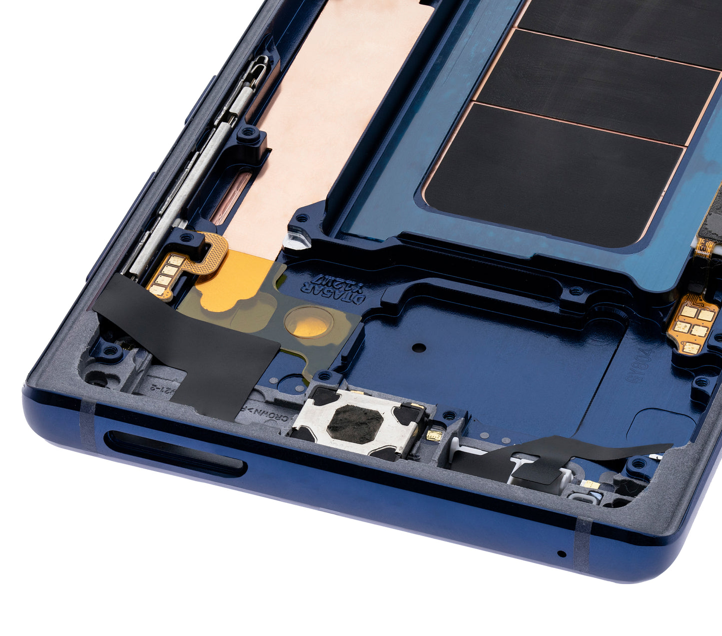 OLED Assembly With Frame For Samsung Galaxy Note 9 (Aftermarket Plus) (Ocean Blue)