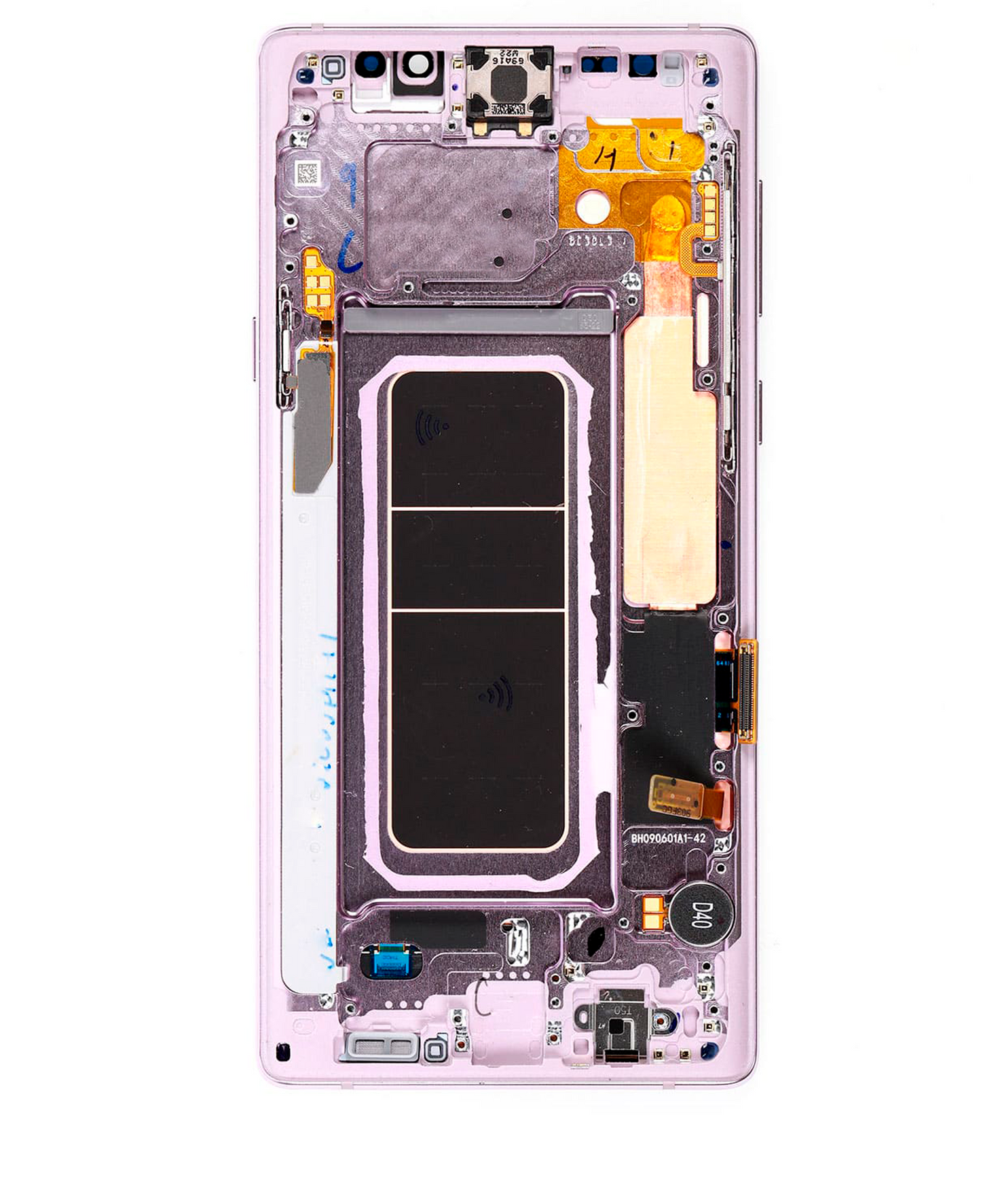 OLED Assembly With Frame For Samsung Galaxy Note 9 (Aftermarket Plus) (Lavender Purple)