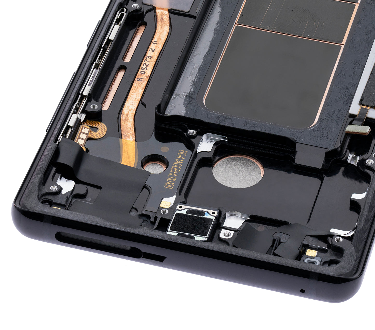 OLED Assembly With Frame For Samsung Galaxy Note 8 (Aftermarket Plus) (Midnight Black)
