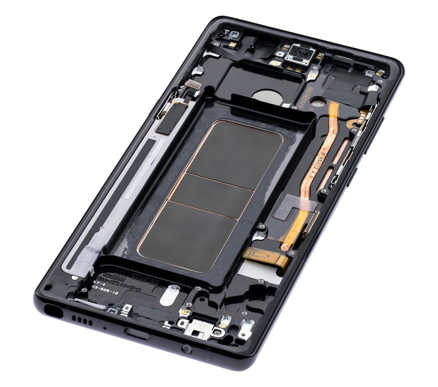 OLED Assembly With Frame For Samsung Galaxy Note 8 (Aftermarket Plus) (Midnight Black)
