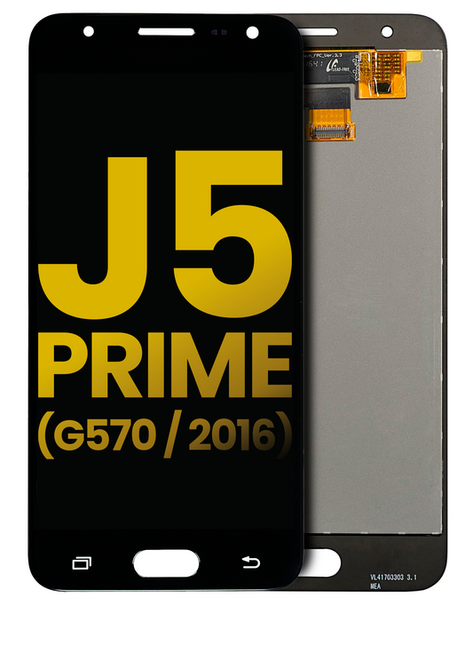 LCD Assembly Without Frame For Samsung Galaxy J5 Prime (G570 / 2016) (Gold) (Refurbished) | Samsung Galaxy J5 Prime (G570 / 2016) Replacement Parts | product image 1