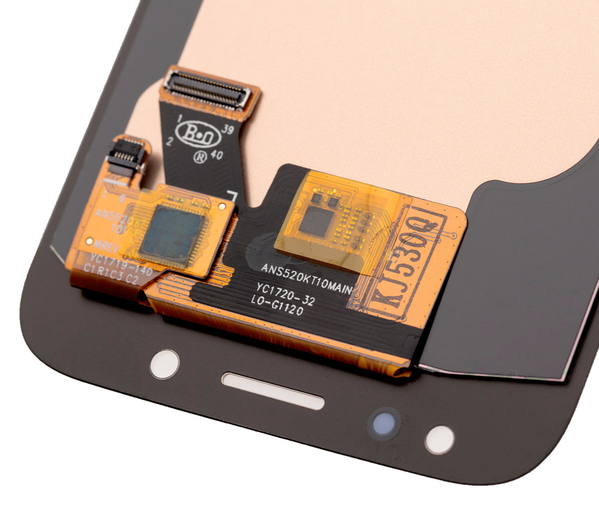 OLED Assembly Without Frame For Samsung Galaxy J5 / Pro / Duo (J530 / 2017) (Aftermarket Plus) (Gold) Samsung replacement part SKU 107082019408 product image 6