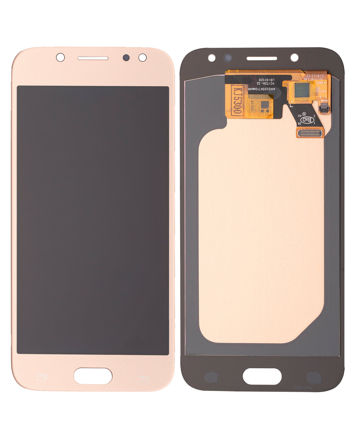 OLED Assembly Without Frame For Samsung Galaxy J5 / Pro / Duo (J530 / 2017) (Aftermarket Plus) (Gold) Samsung replacement part SKU 107082019408 product image 7