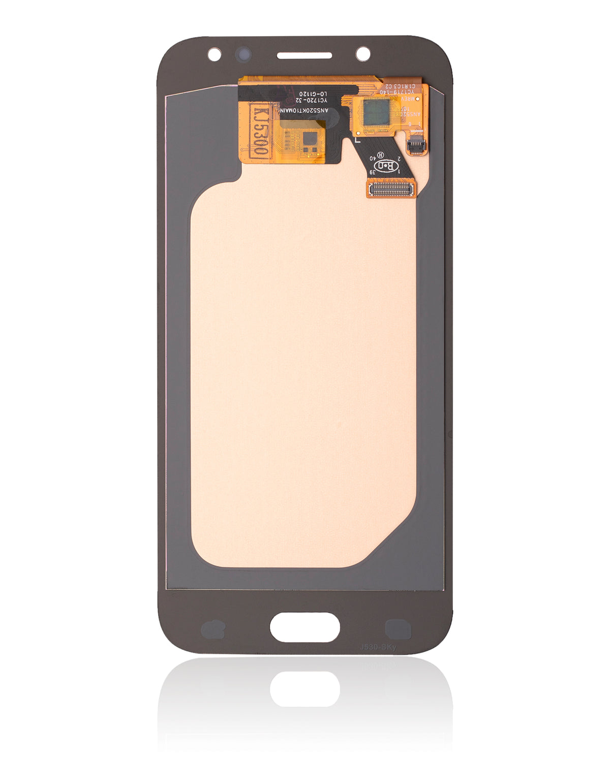 OLED Assembly Without Frame For Samsung Galaxy J5 / Pro / Duo (J530 / 2017) (Aftermarket Plus) (Gold) Samsung replacement part SKU 107082019408 product image 8