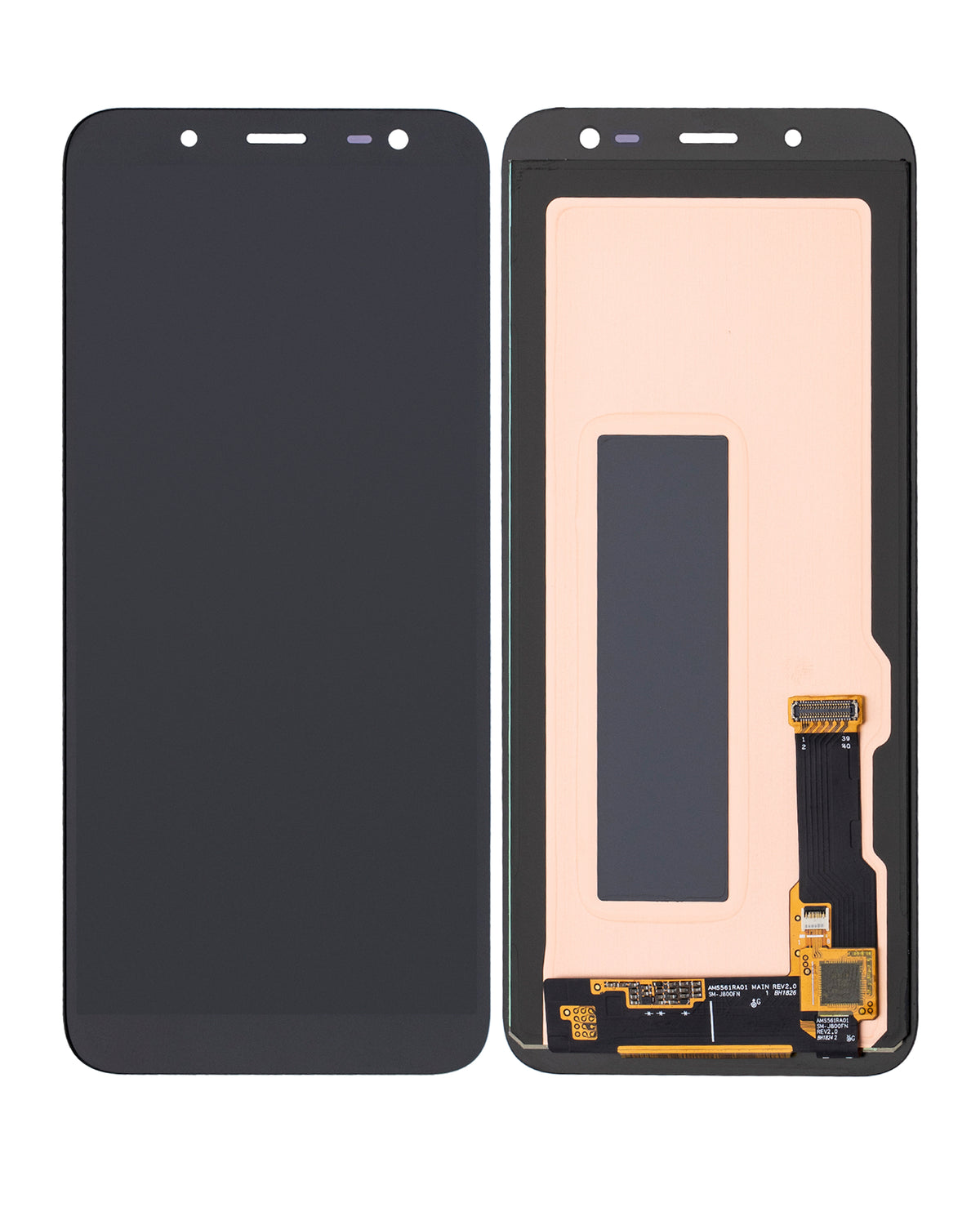 OLED Assembly Without Frame For Samsung Galaxy J6 / On6 (J600 / 2018) (Refurbished) (Black) Samsung replacement part SKU 107082019801 product image 7