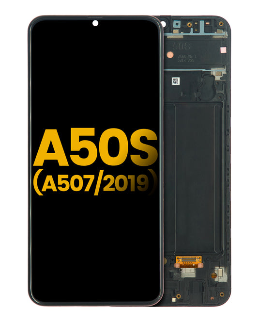 OLED Assembly With Frame For Samsung Galaxy A50s (Refurbished) (A507 / 2019) (All Colors) - product image 1