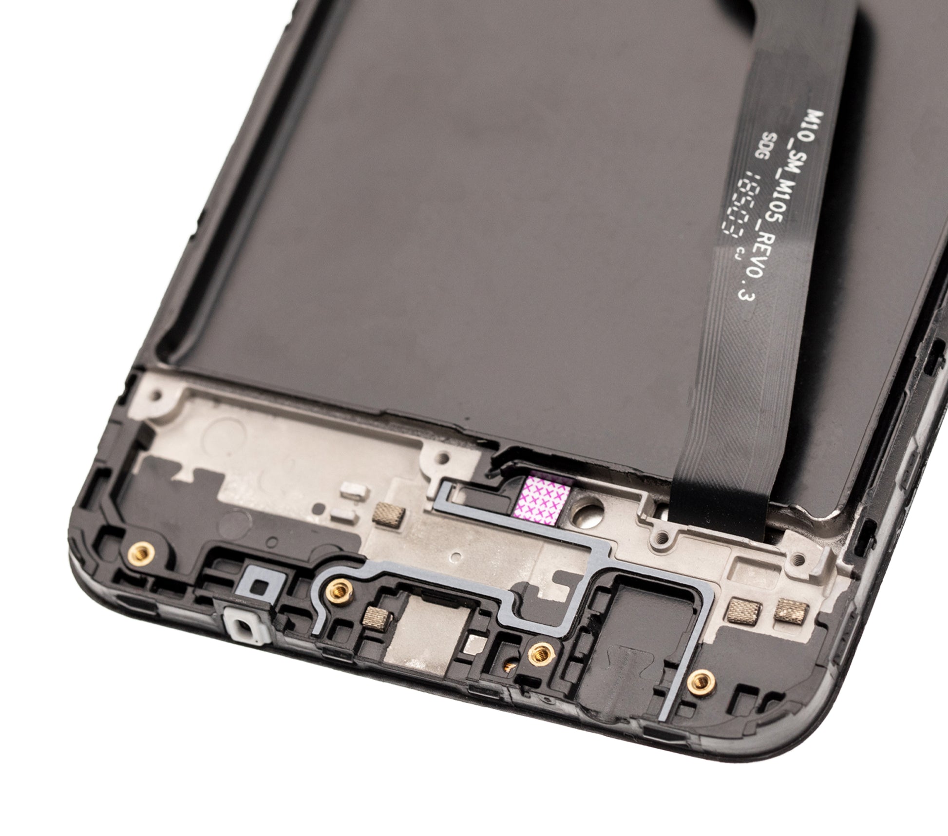 LCD Assembly With Frame For Samsung Galaxy A10 (A105 / 2019) (Dual Card Version) (Aftermarket Plus) (All Colors) replacement part product image 4 - SKU 107082020010