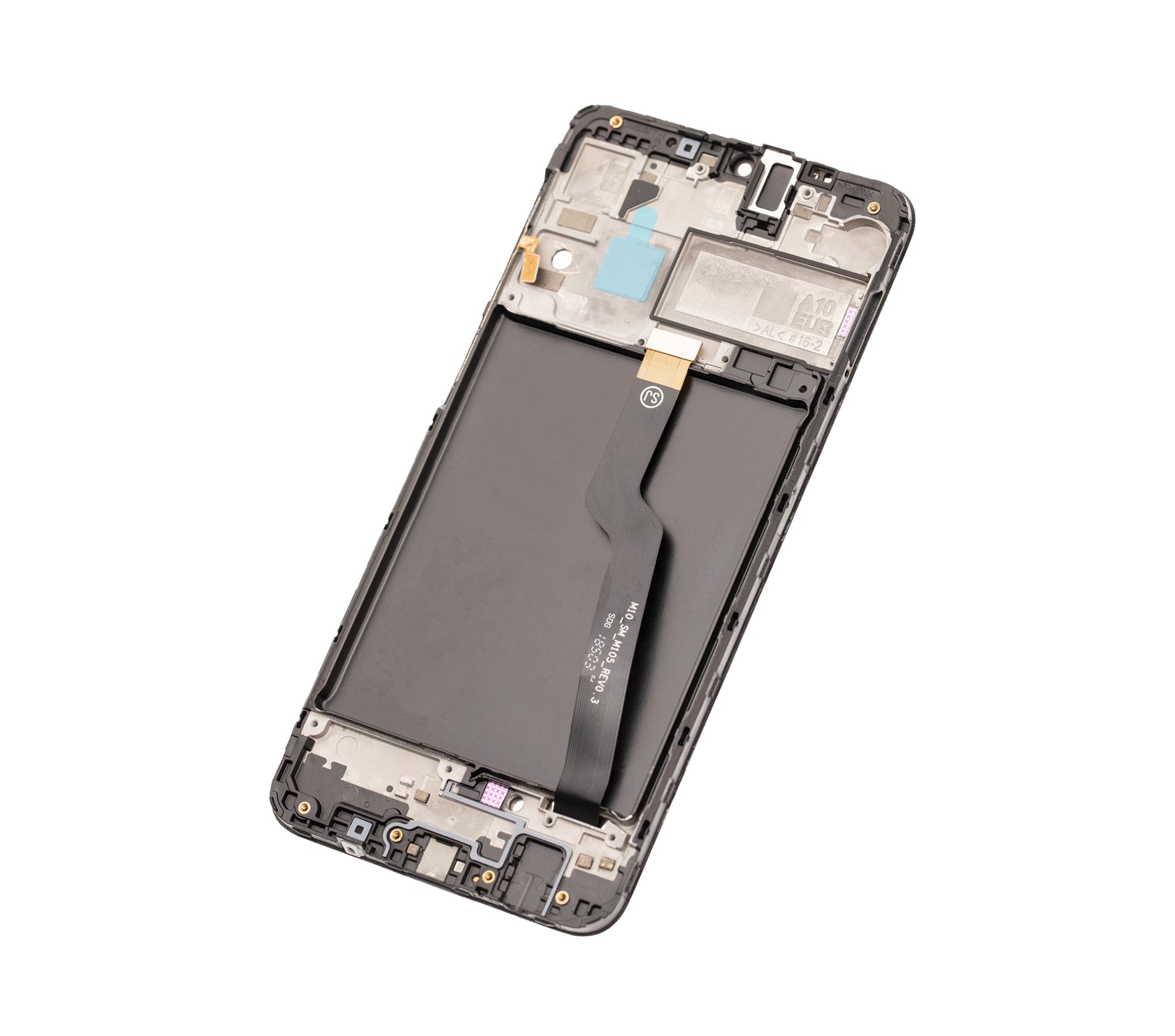 LCD Assembly With Frame For Samsung Galaxy A10 (A105 / 2019) (Dual Card Version) (Aftermarket Plus) (All Colors) replacement part product image 3 - SKU 107082020010