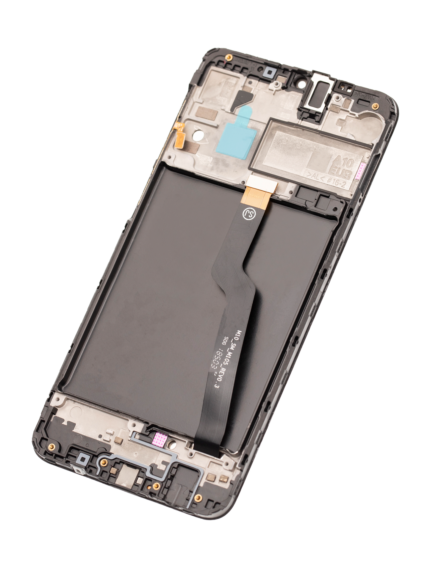 LCD Assembly With Frame For Samsung Galaxy A10 (A105 / 2019) (International Dual Sim Version) (Refurbished) (Black) replacement part product image 3 - SKU 107082020011