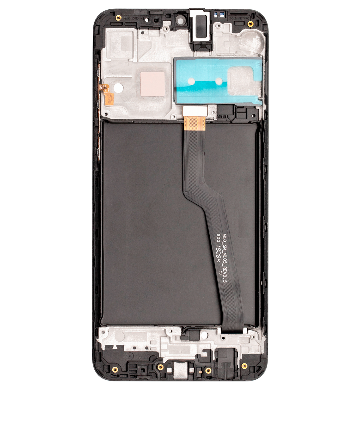 LCD Assembly With Frame For Samsung Galaxy A10 (A105 / 2019) (Single Sim) (North American Version) (Refurbished) (Black) replacement part product image 7 - SKU 107082020012