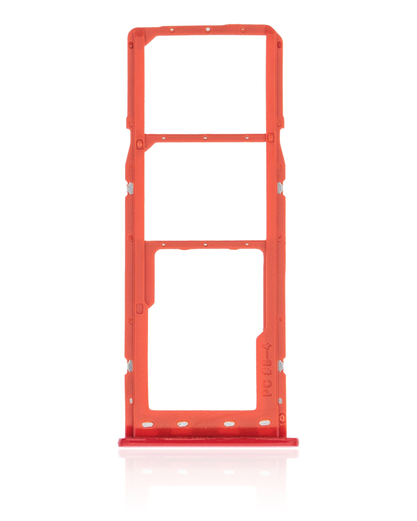 Dual Sim Card Tray For Samsung Galaxy A10 (A105 / 2019) (Red) replacement part product image 3 - SKU 107082020032